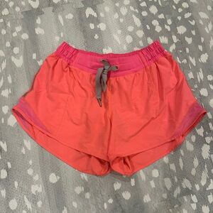 Lululemon pink hotty hot short